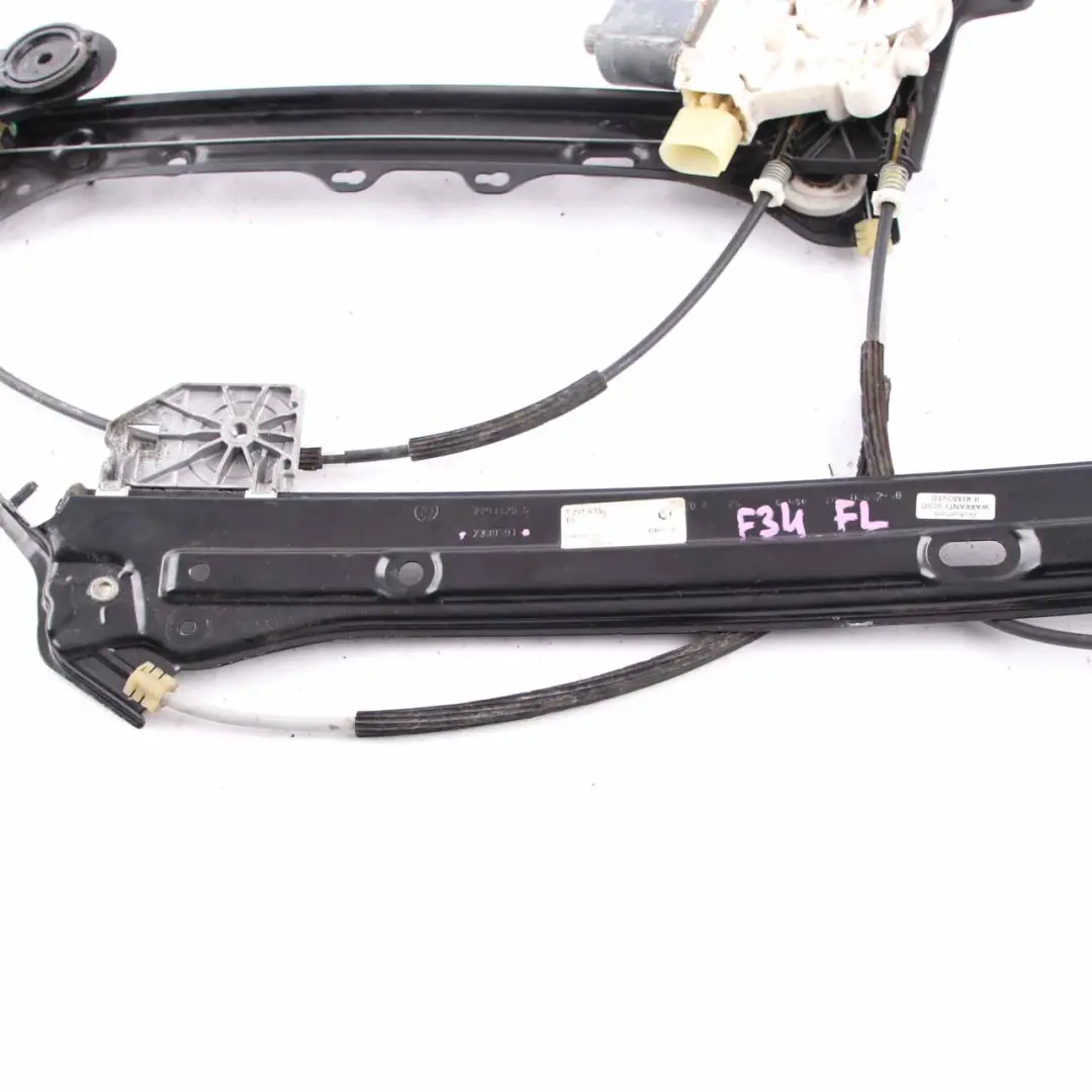  Alzacristalli BMW F34 GT Porta anteriore sinistra Regolatore Meccanismo 7291425 - SKU 7339591 - Numero di parte 7339591