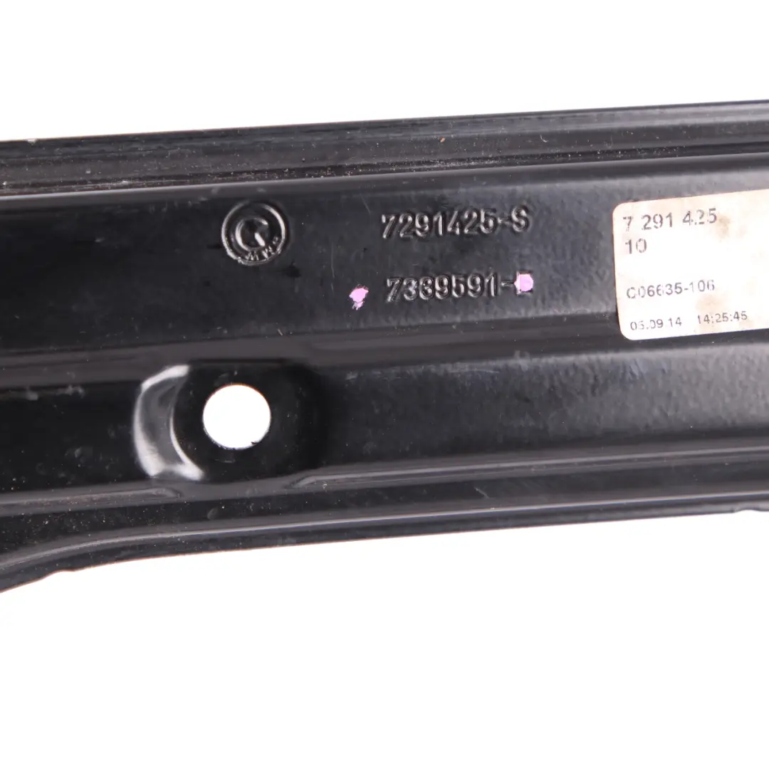 Window Lifter BMW F34 GT Front Door Left N/S Regulator Mechanism 7291425 to with Part number 7339591 Window Lifter BMW F34 GT Front Door Left N/S Regulator Mechanism 7291425 - SKU 7339591 - Part number 7339591