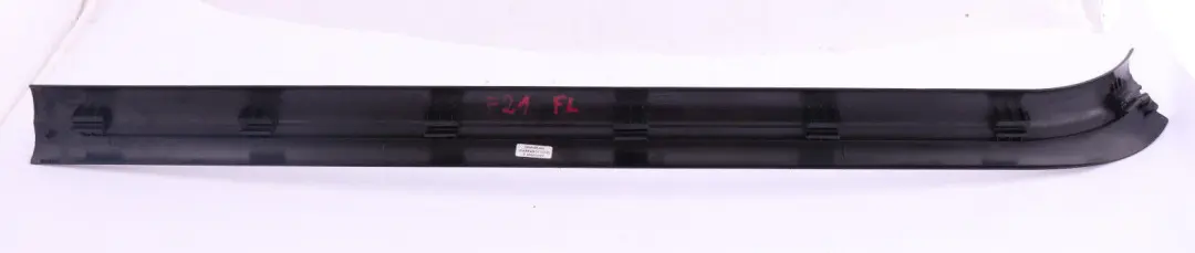 BMW 1 2 Series F21 F22 F23 Front Left Entrance Cover Trim Strip N/S Black - SKU 7339621-1 - Part number 7339621