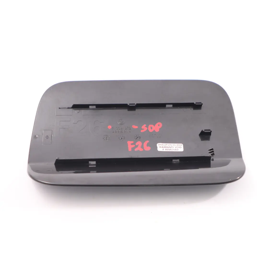 Fill in Flap Tapa del Panel de Llenado Combustible Sophisto Gris A90 para BMW X4 F26 con número de pieza 7339972 BMW X4 F26 Fill in Flap Tapa del Panel de Llenado Combustible Sophisto Gris A90 - SKU 7339972-SOP - Número de pieza 7339972