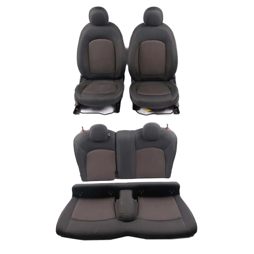 Seats Mini F56 Cooper One Cloth Fabric Interior Set Front Rear Seat Carbon Black to with Part number 7340167 Seats Mini F56 Cooper One Cloth Fabric Interior Set Front Rear Seat Carbon Black - SKU 7340167 - Part number 7340167