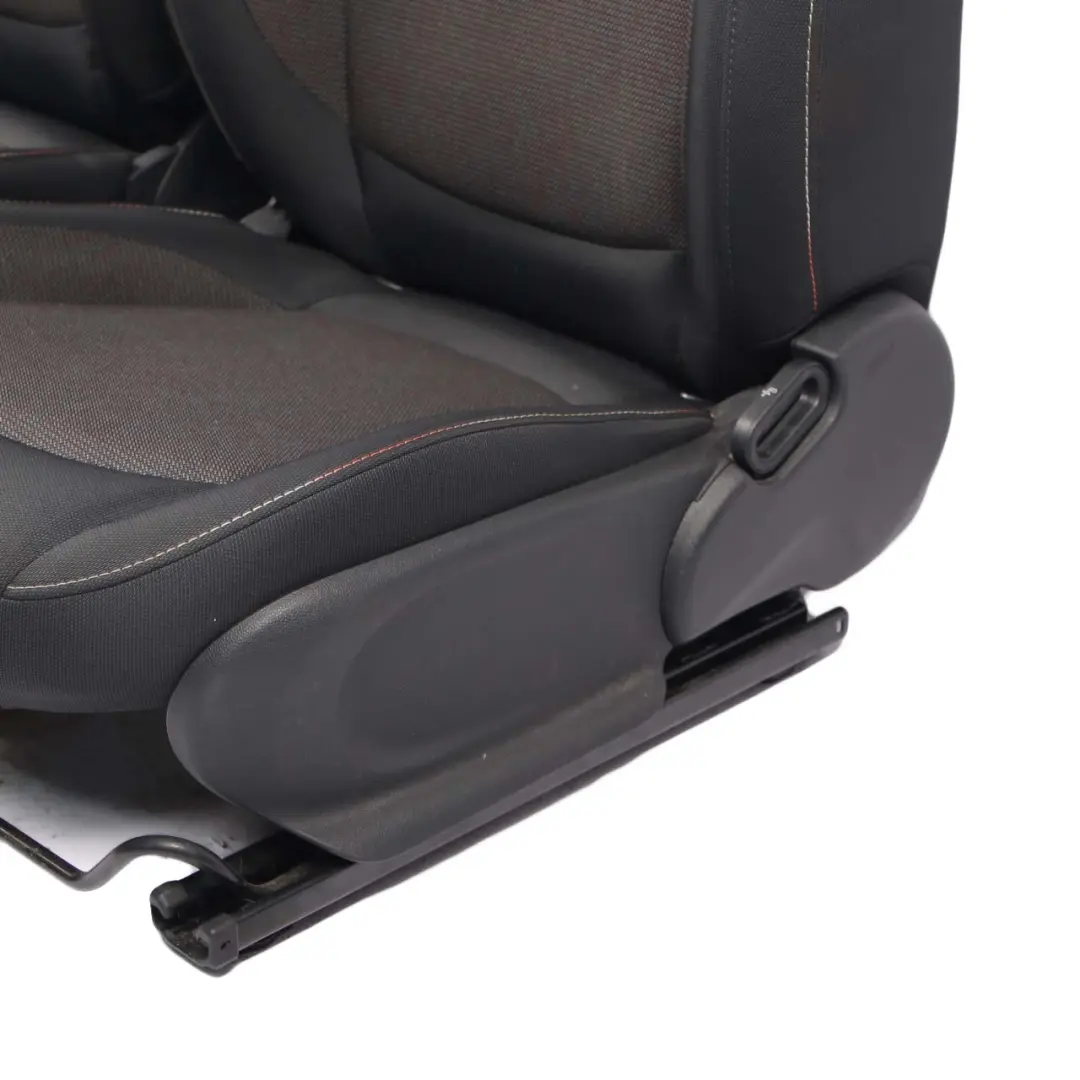 Seats Mini F56 Cooper One Cloth Fabric Interior Set Front Rear Seat Carbon Black to with Part number 7340167 Seats Mini F56 Cooper One Cloth Fabric Interior Set Front Rear Seat Carbon Black - SKU 7340167 - Part number 7340167