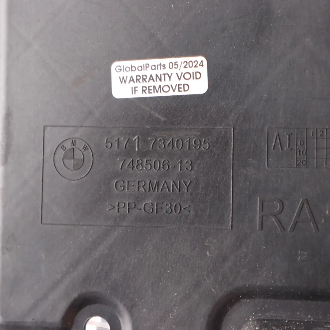  Cache anti-éclaboussures BMW G12 G30 Ligne de passage de roue - SKU 7340195 - Numéro de pièce 7340195