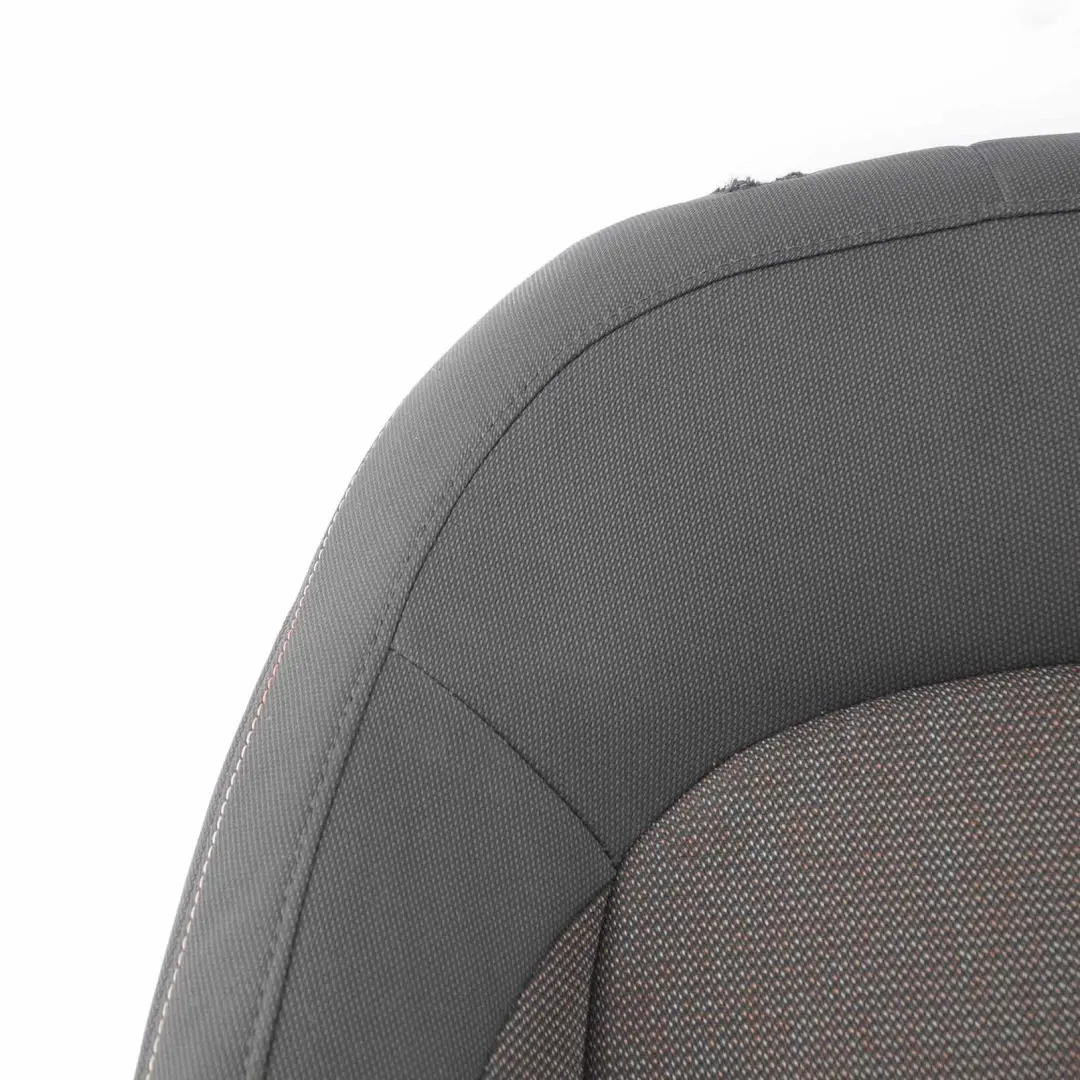 Seat Backrest Mini F56 Front O/S Back Rest Cloth Fabric Firework Carbon Black - SKU 7340224 - Part number 7340224