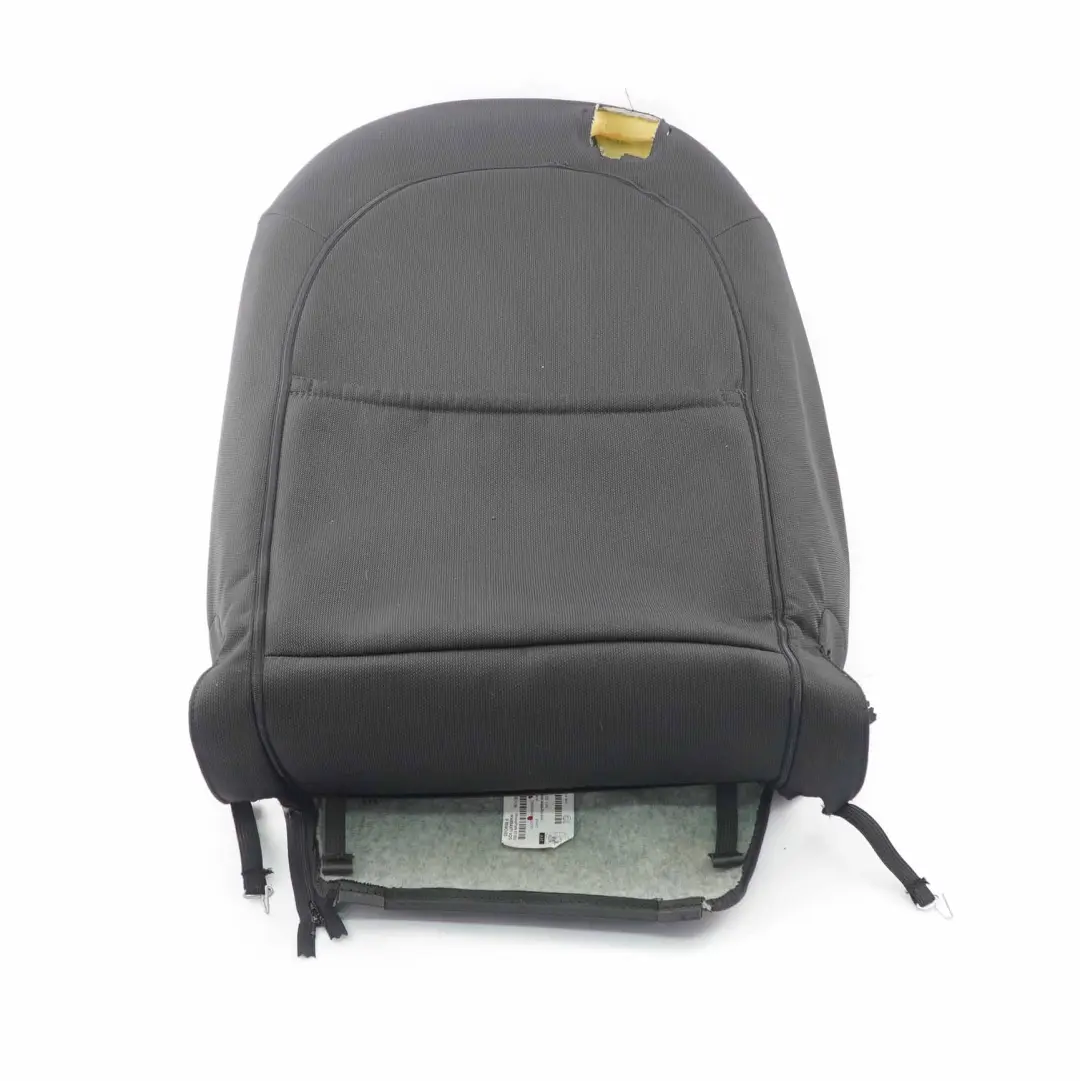 Backrest Mini F56 Front O/S Back Rest Cloth Fabric Firework Carbon Black to Seat with Part number 7340224 Seat Backrest Mini F56 Front O/S Back Rest Cloth Fabric Firework Carbon Black - SKU 7340224 - Part number 7340224