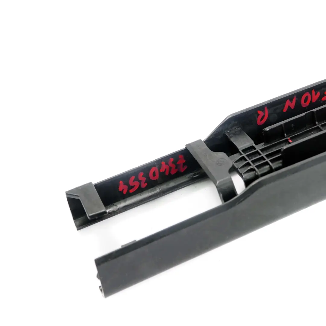  Funda Asiento DelanteroBMW F01 F10 F11 LCI Rail Trim Rear Right Negro 7317456 - SKU 7340354 - Número de pieza 7340354