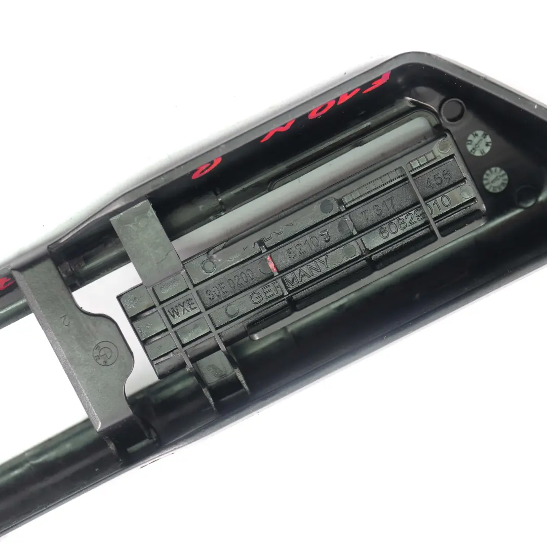  Funda Asiento DelanteroBMW F01 F10 F11 LCI Rail Trim Rear Right Negro 7317456 - SKU 7340354 - Número de pieza 7340354