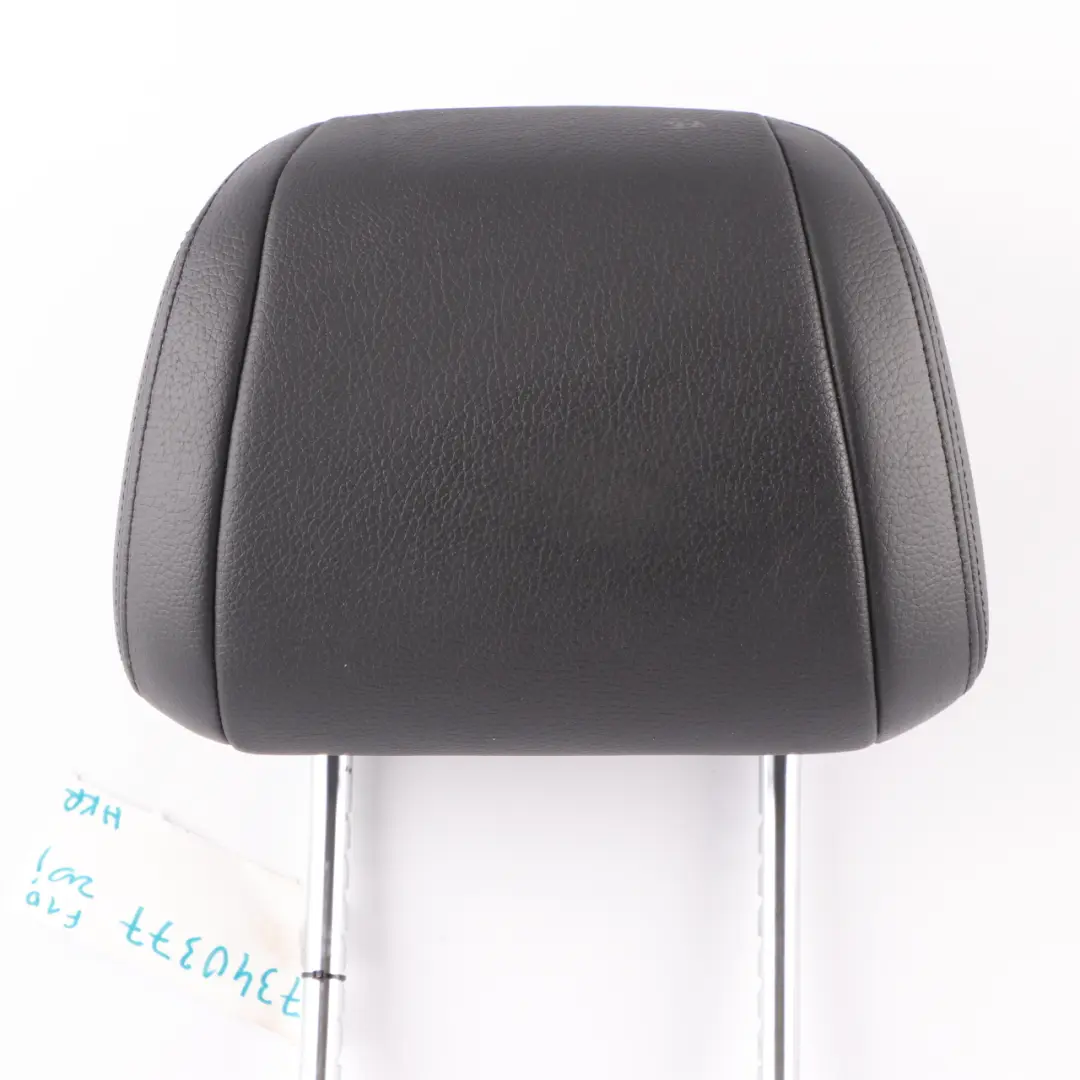 Asiento Delantero Izquierdo Derecho Reposacabezas Cuero Negro para BMW F10 F11 LCI con número de pieza 7340377 BMW F10 F11 LCI Asiento Delantero Izquierdo Derecho Reposacabezas Cuero Negro - SKU 7340377 - Número de pieza 7340377
