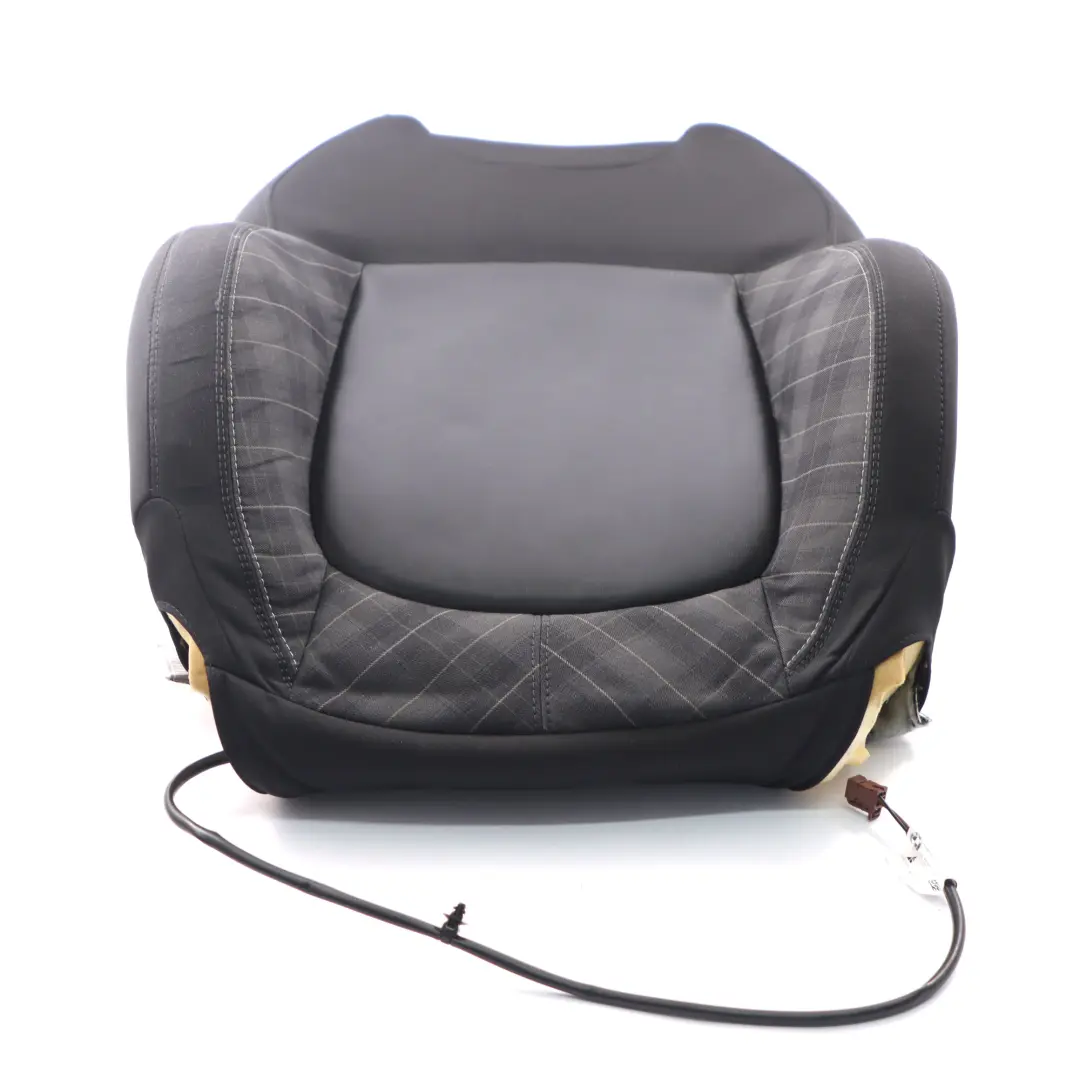 Mini F56 Front Right Sport Seat O/S Heated Backrest Cloth Fabric Diamond Black - SKU 7340398-1 - Part number 7340398