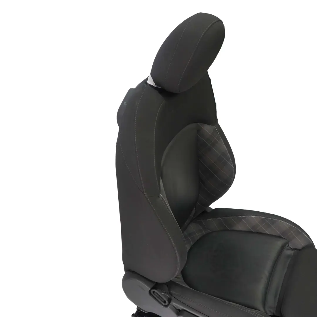 Mini F56 Heated Front Right O/S Sport Seat Fabric / Leather Diamond Black - SKU 7340398 - Part number 7340398