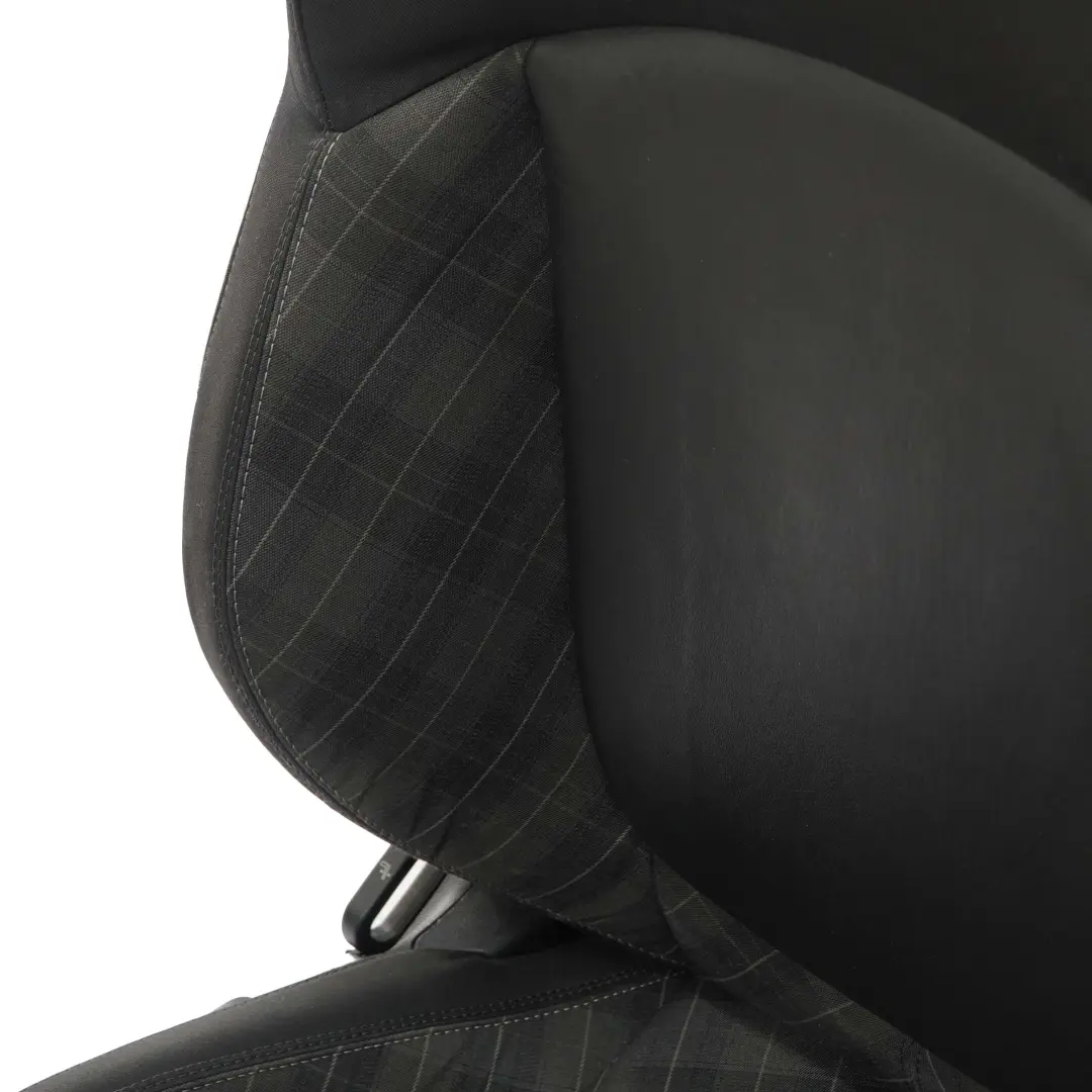 Mini F56 Siege sport avant droit chauffant tissu / cuir Diamond Black - SKU 7340398 - Numéro de pièce 7340398