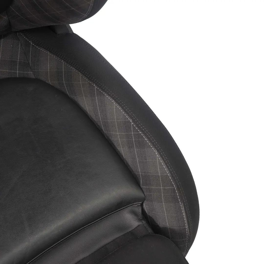 Heated Front Right O/S Sport Seat Fabric / Leather Diamond Black to Mini F56 with Part number 7340398 Mini F56 Heated Front Right O/S Sport Seat Fabric / Leather Diamond Black - SKU 7340398 - Part number 7340398