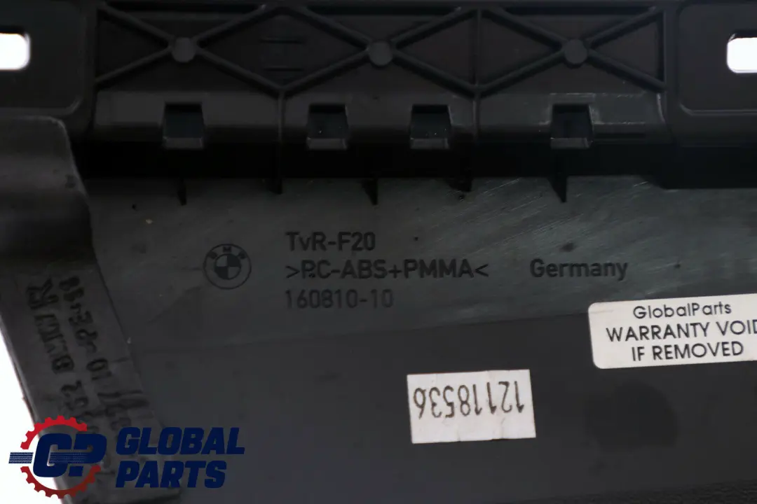 BMW F20 Front Door Finisher Window Frame B Pillar Trim Cover Right O/S - SKU 7340626 - Part number 7340626