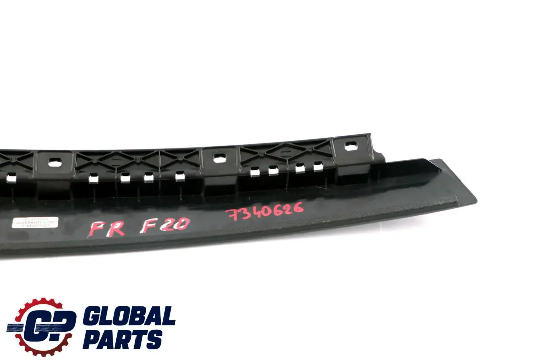 BMW F20 Front Door Finisher Window Frame B Pillar Trim Cover Right O/S - SKU 7340626 - Part number 7340626