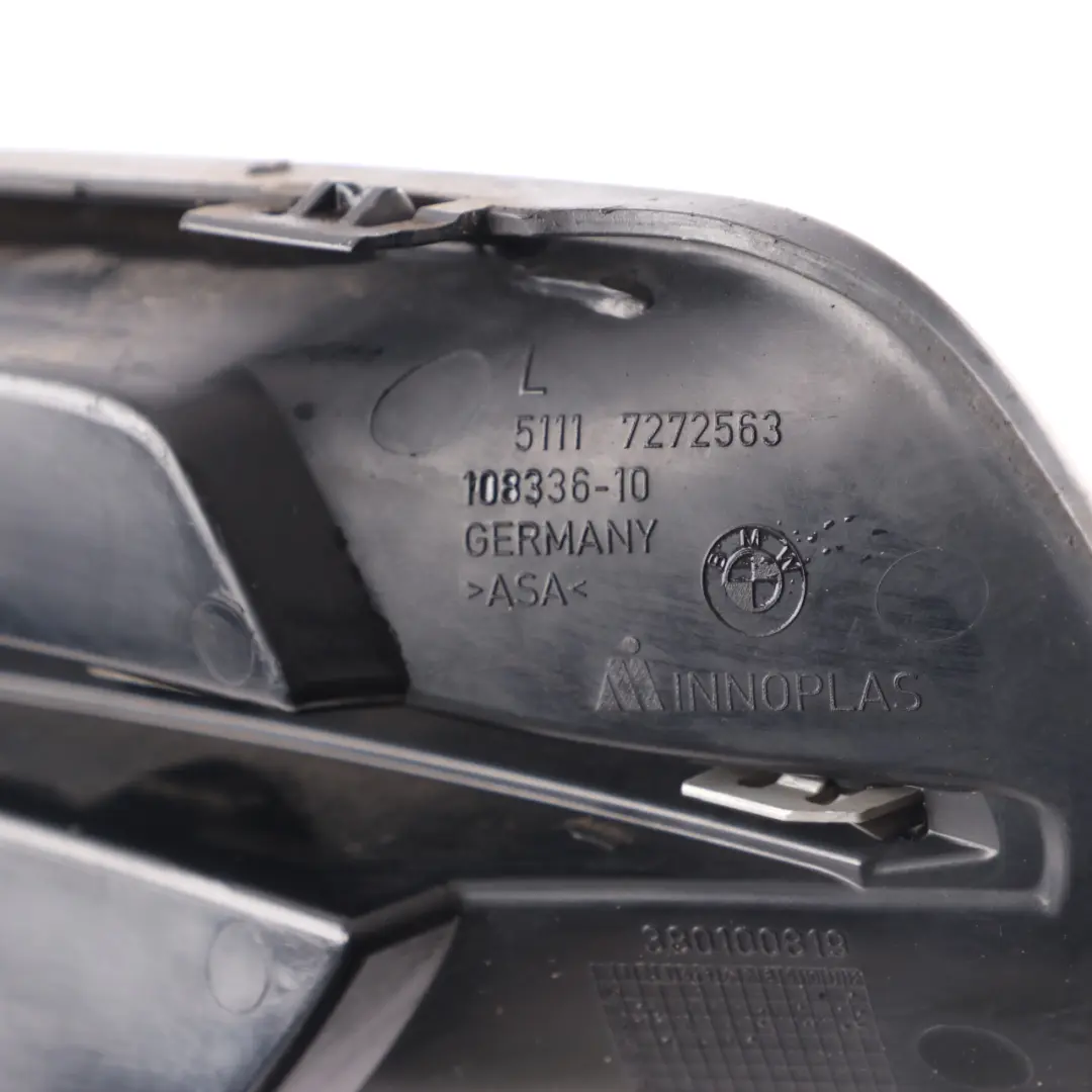 Kratka Osłona Listwa Halogenu Lewy Przód do BMW F20 F21 o numerze 7272563 BMW F20 F21 Kratka Osłona Listwa Halogenu Lewy Przód - SKU 7341611 - Numer Części 7272563