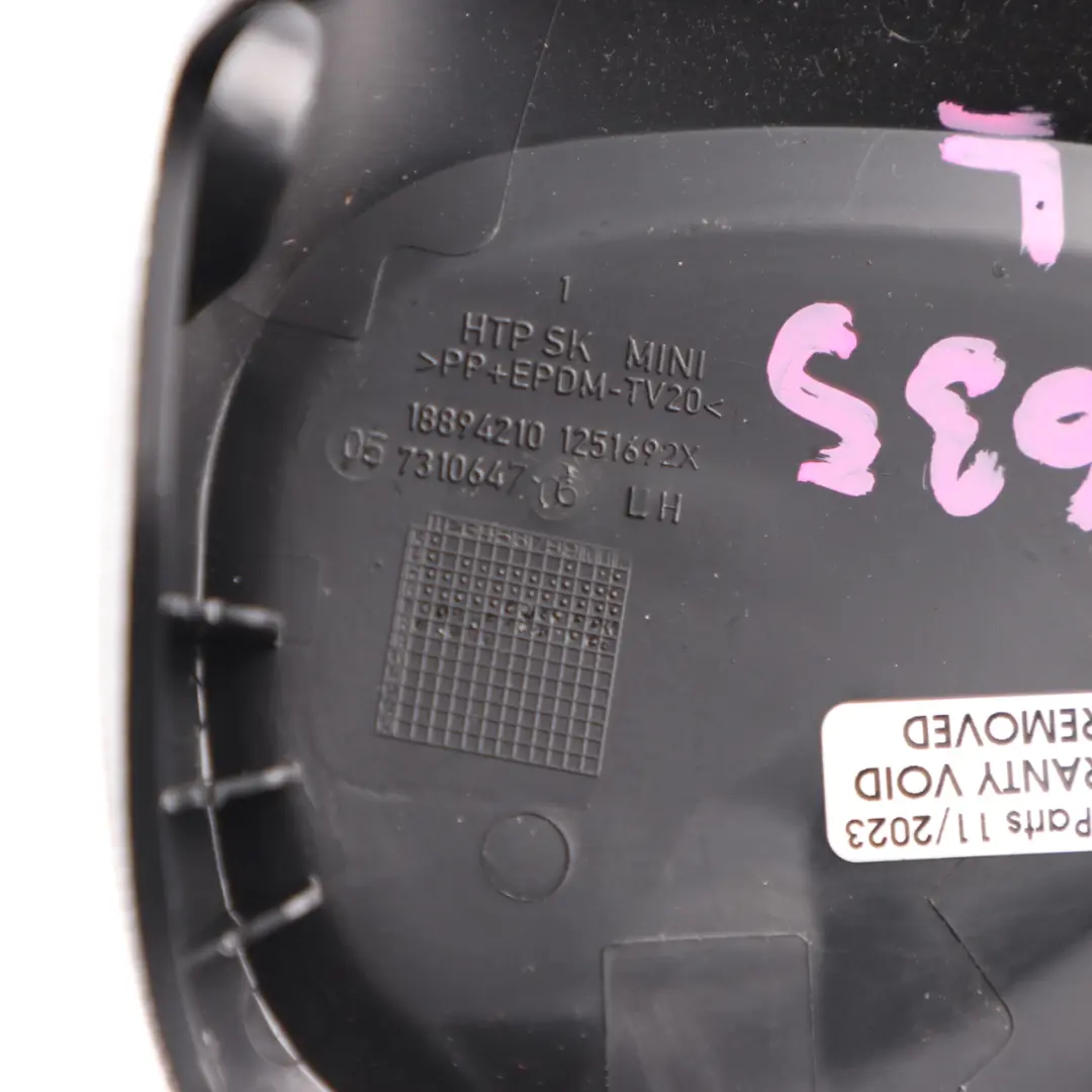 Mini F60 F56 F57 Cache De Siège Avant Gauche Intérieur Noir - SKU 7341635 - Numéro de pièce 7341635