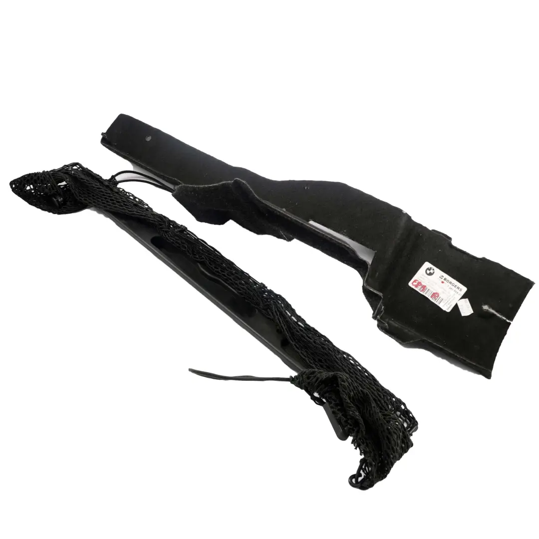 Parete Bagagliaio BMW Z4 E89 Roadster Pannello Inferiore Destro Rete per con numero di parte 7341668 Parete Bagagliaio BMW Z4 E89 Roadster Pannello Inferiore Destro Rete - SKU 7341668 - Numero di parte 7341668