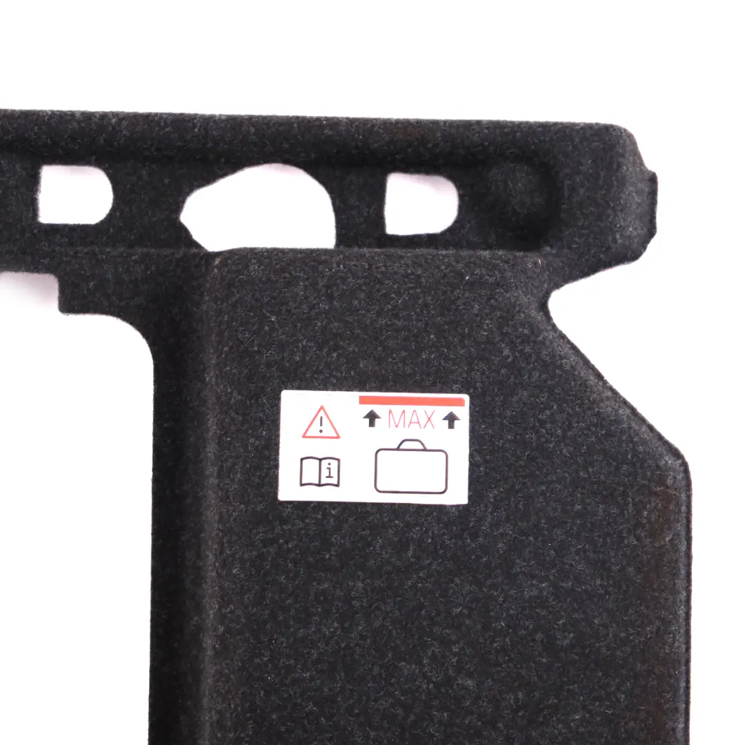 Trunk Wall BMW Z4 E89 Convertible Roadster Partition Trim Panel Black to with Part number 7341670 Trunk Wall BMW Z4 E89 Convertible Roadster Partition Trim Panel Black - SKU 7341670 - Part number 7341670