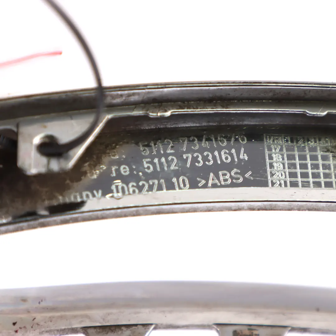 BMW F10 LCI Listwa Obwódka Wykończenie Zderzaka Lewy Tył - SKU 7341676 - Numer Części 7341676