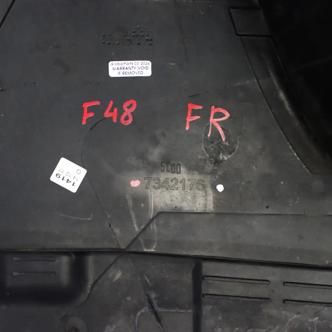 Radkasten vorne rechts Radkastenabdeckung Verkleidung für BMW X1 F48 mit Teilenummer 7342176 BMW X1 F48 Radkasten vorne rechts Radkastenabdeckung Verkleidung - SKU 7342176 - Teilenummer 7342176