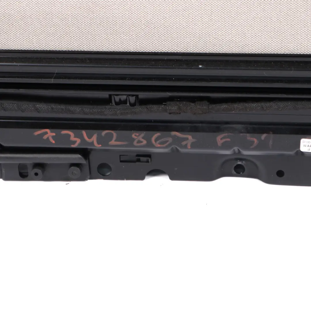 Panoramic Panorama Electric Sliding Roof Sunroof Frame Grey to BMW F31 Touring with Part number 7342867 BMW F31 Touring Panoramic Panorama Electric Sliding Roof Sunroof Frame Grey - SKU 7342867 - Part number 7342867