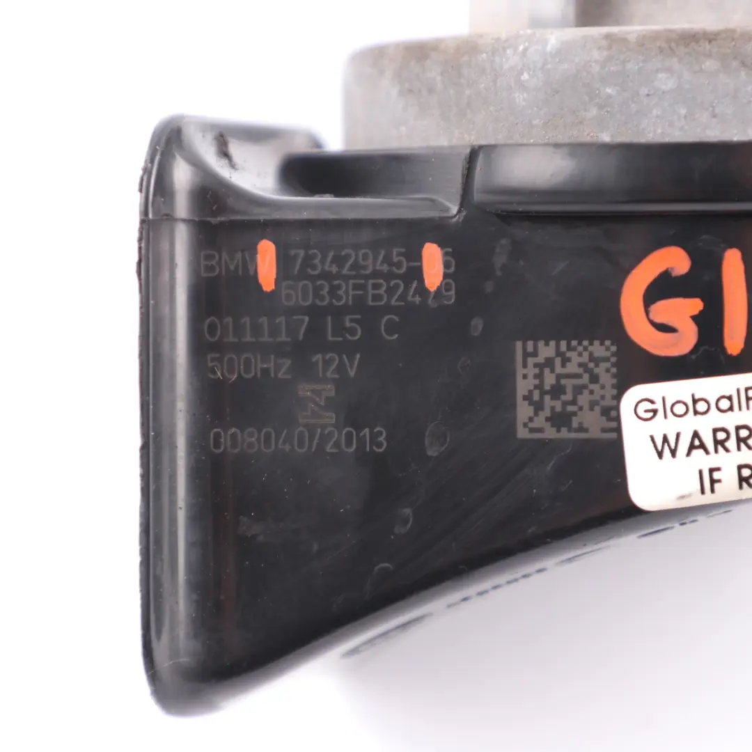 Klaxon Aigu BMW F30 F31 F32 G11 G30 G31 G12 Signal Sonore Fanfare pour à propos du numéro de pièce 7355529 Klaxon Aigu BMW F30 F31 F32 G11 G30 G31 G12 Signal Sonore Fanfare - SKU 7342945 - Numéro de pièce 7355529