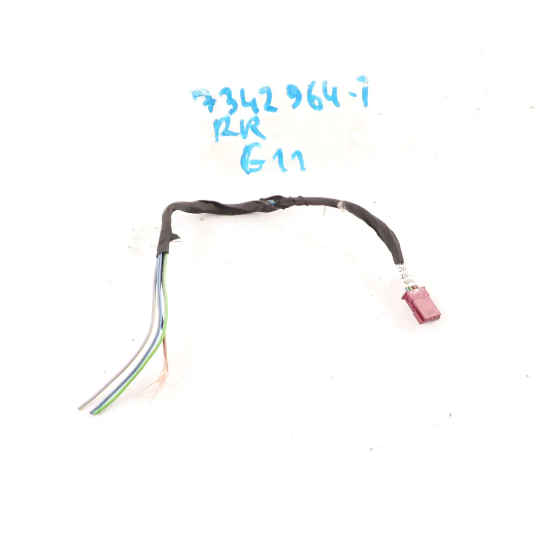 Tail Light Right O/S Lamp Taillight Plug Socket Wiring 8377240 to BMW G11 Rear with Part number 7342964 BMW G11 Rear Tail Light Right O/S Lamp Taillight Plug Socket Wiring 8377240 - SKU 7342964-1 - Part number 7342964