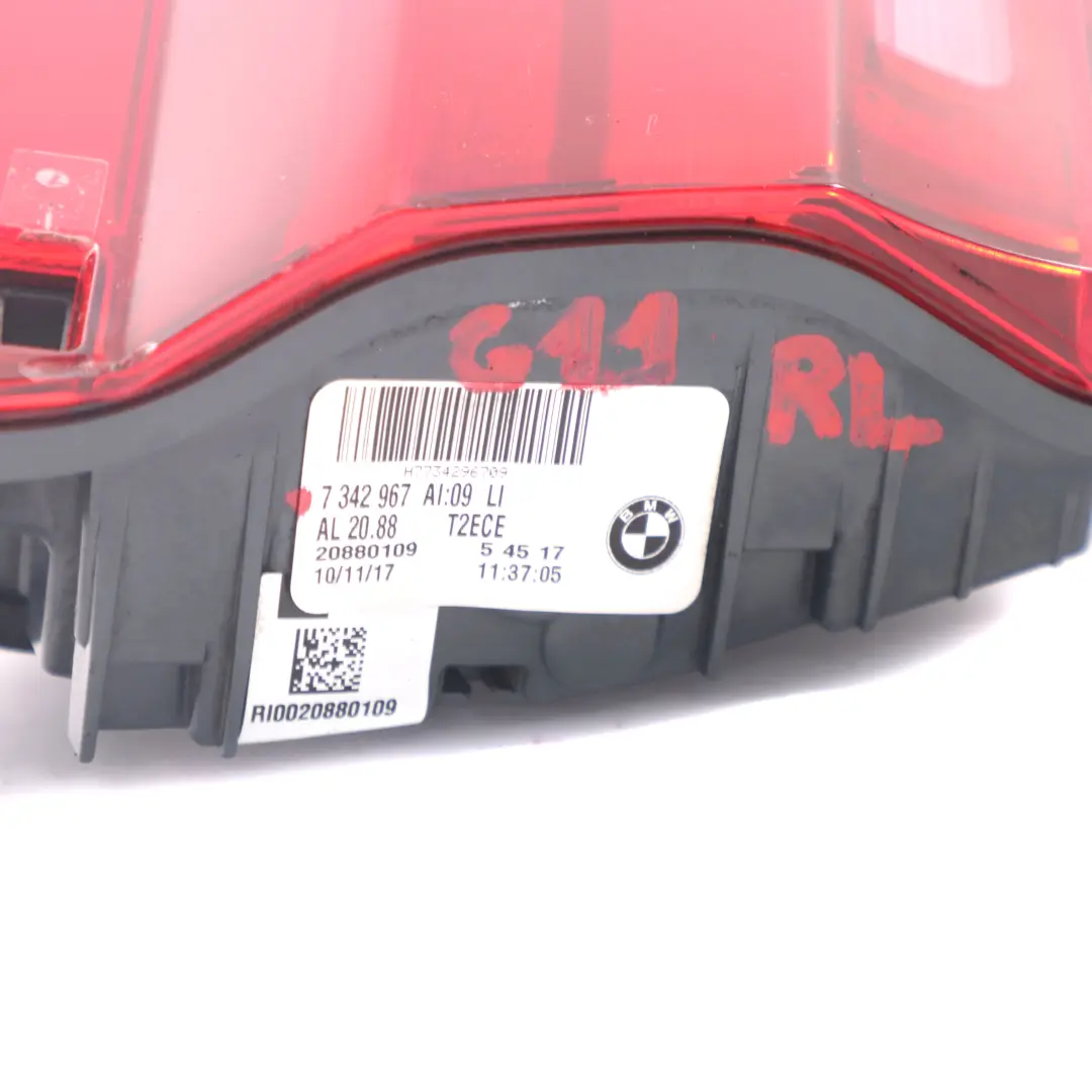 Luce Posteriore Portabagagli Sinistra Fanale posteriore interno per BMW G11 con numero di parte 7342967 BMW G11 Luce Posteriore Portabagagli Sinistra Fanale posteriore interno - SKU 7342967 - Numero di parte 7342967