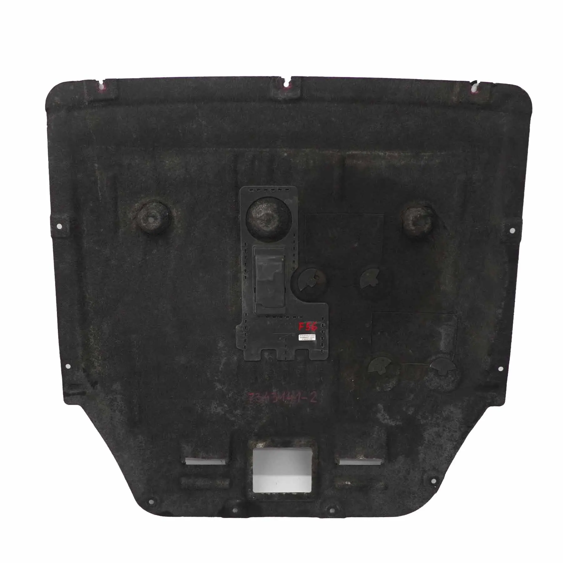 Mini F55 F56 Underbonnet Panelling Front Underfloor Screen Cover Shield 7343141