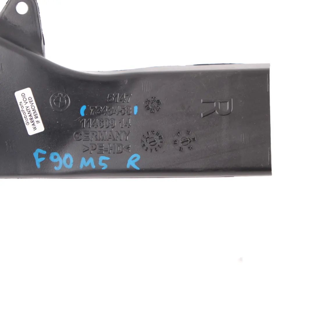 Air duct BMW G30 G31 B-Pillar Air Channel Vent Column Inner Right O/S - SKU 7343458 - Part number 7343458