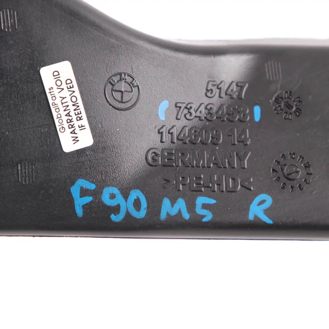 duct BMW G30 G31 B-Pillar Air Channel Vent Column Inner Right O/S to Air with Part number 7343458 Air duct BMW G30 G31 B-Pillar Air Channel Vent Column Inner Right O/S - SKU 7343458 - Part number 7343458