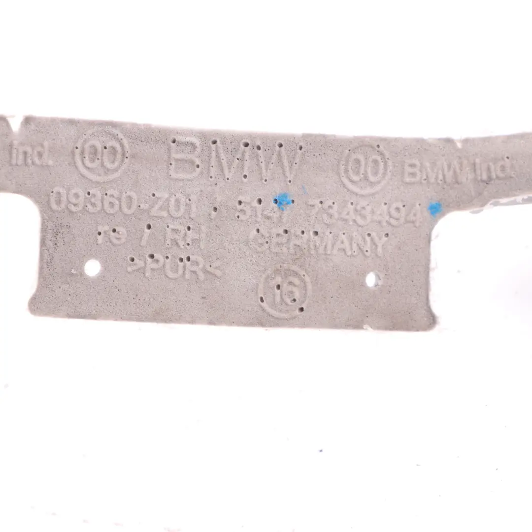 Entrance Cover Strip Trim Insert Insulation Front Right O/S to BMW G11 with Part number 7390770 BMW G11 Entrance Cover Strip Trim Insert Insulation Front Right O/S - SKU 7343494 - Part number 7390770