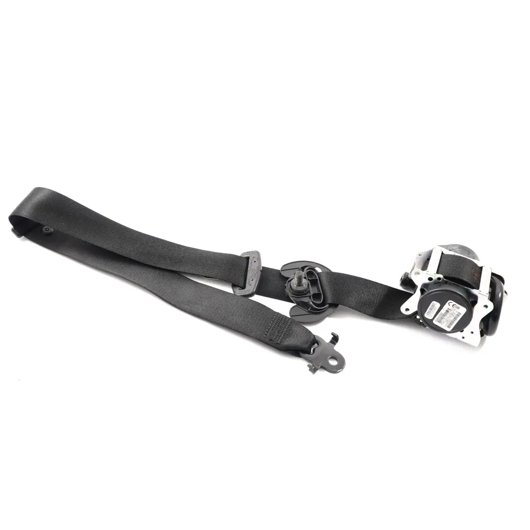  Cintura di sicurezza BMW F15 F16 F85 superiore anteriore sinistra nera - SKU 7343629 - Numero di parte 7343629