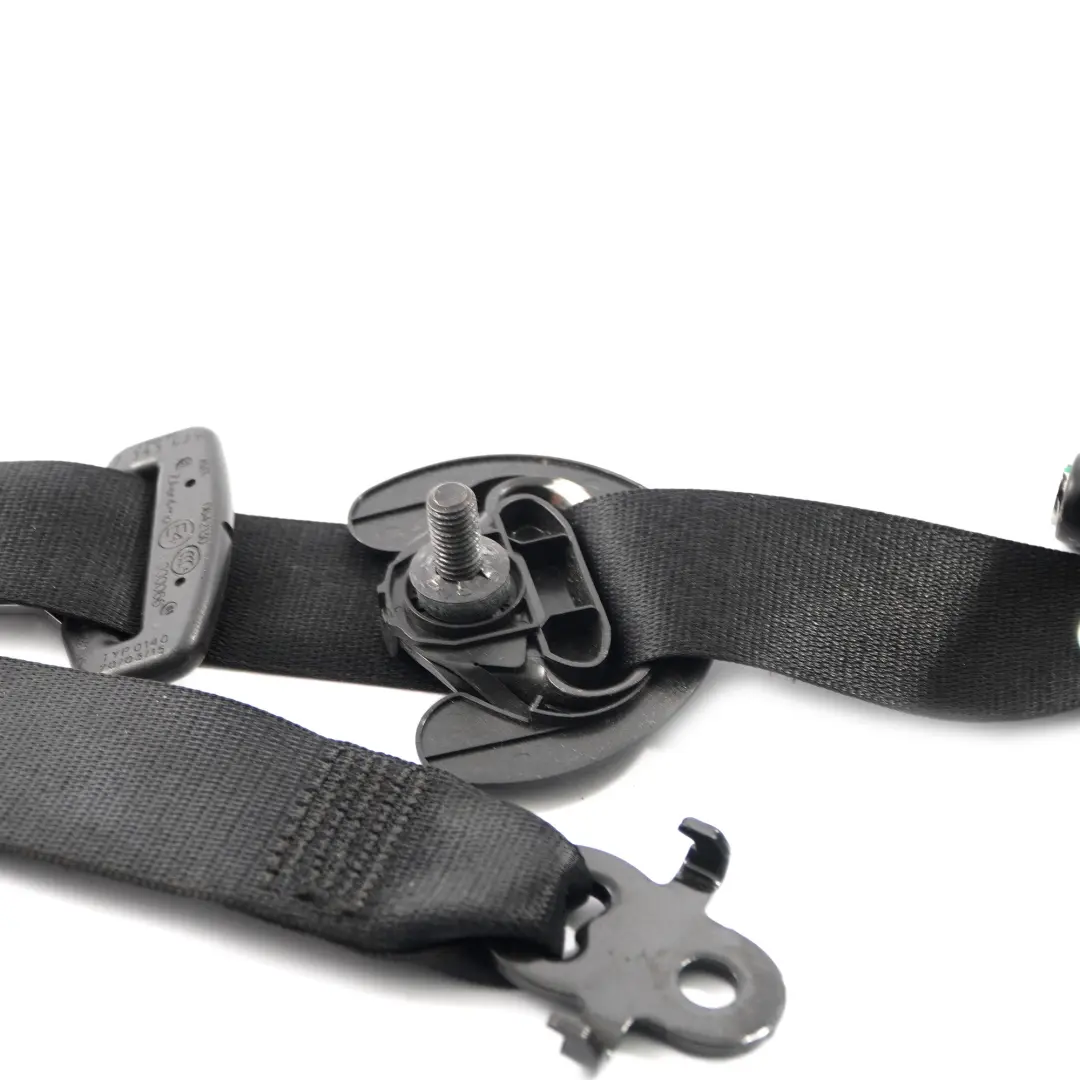 Seat Belt BMW F15 F16 F85 F86 Front Left N/S Upper Seatbelt Black - SKU 7343629 - Part number 7343629