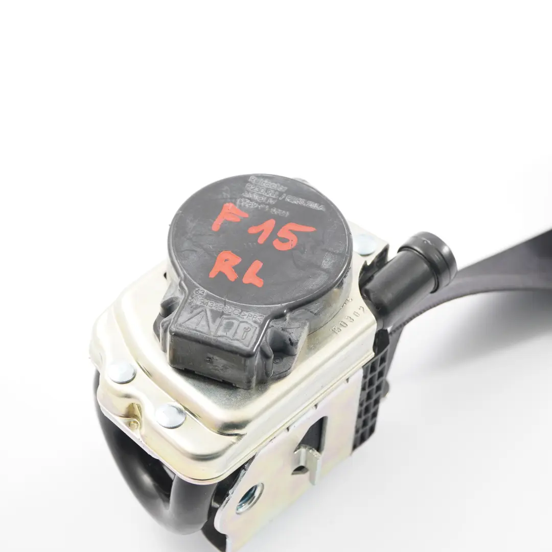 Cinturón de seguridad BMW X5 F15 F85 superior trasero izquierdo Negro para con número de pieza 7343645 Cinturón de seguridad BMW X5 F15 F85 superior trasero izquierdo Negro - SKU 7343645 - Número de pieza 7343645