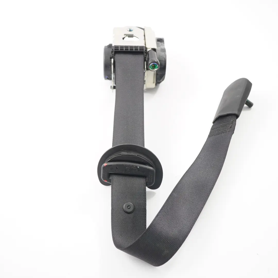 Seat Belt BMW X5 F15 F85 Upper Rear Left N/S Seatbelt Black - SKU 7343645 - Part number 7343645