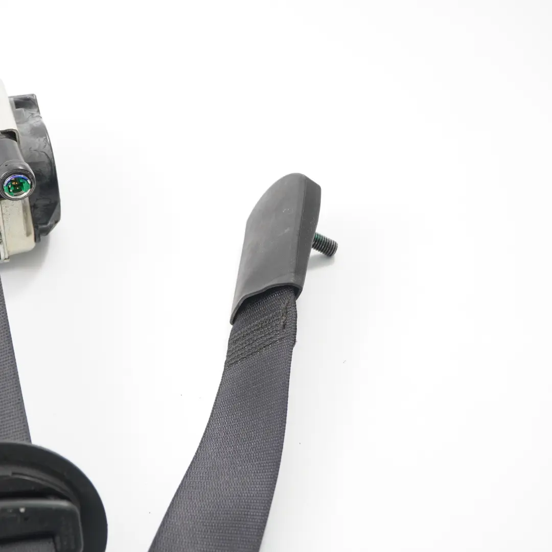 Seat Belt BMW X5 F15 F85 Upper Rear Left N/S Seatbelt Black - SKU 7343645 - Part number 7343645