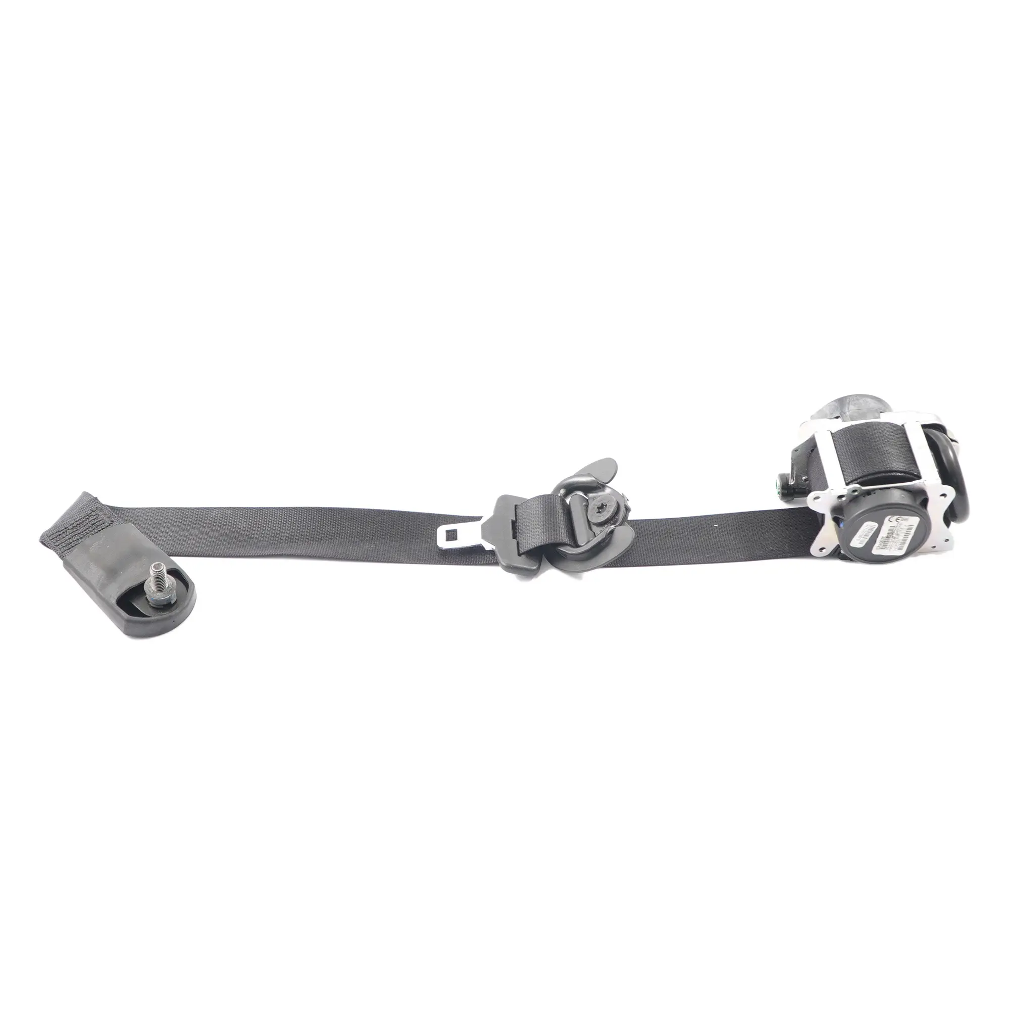 Cintura di sicurezza BMW X5 F15 F85 superiore posteriore destra Nero 7343646
