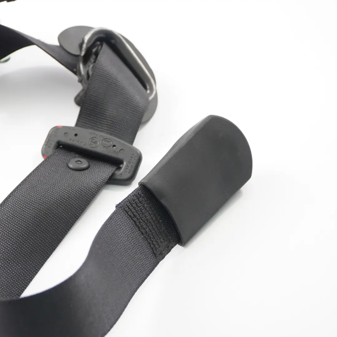 Seat Belt BMW X5 F15 F85 Upper Rear Right O/S Seatbelt Black - SKU 7343646 - Part number 7343646