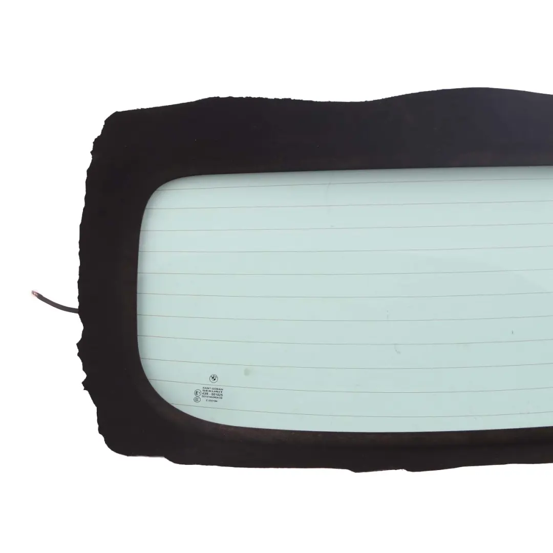 BMW 2 F23 Cabrio Folding Soft Top Rear Window Glass Glazing Green AS2 - SKU 7421834-1 - Part number 7421834