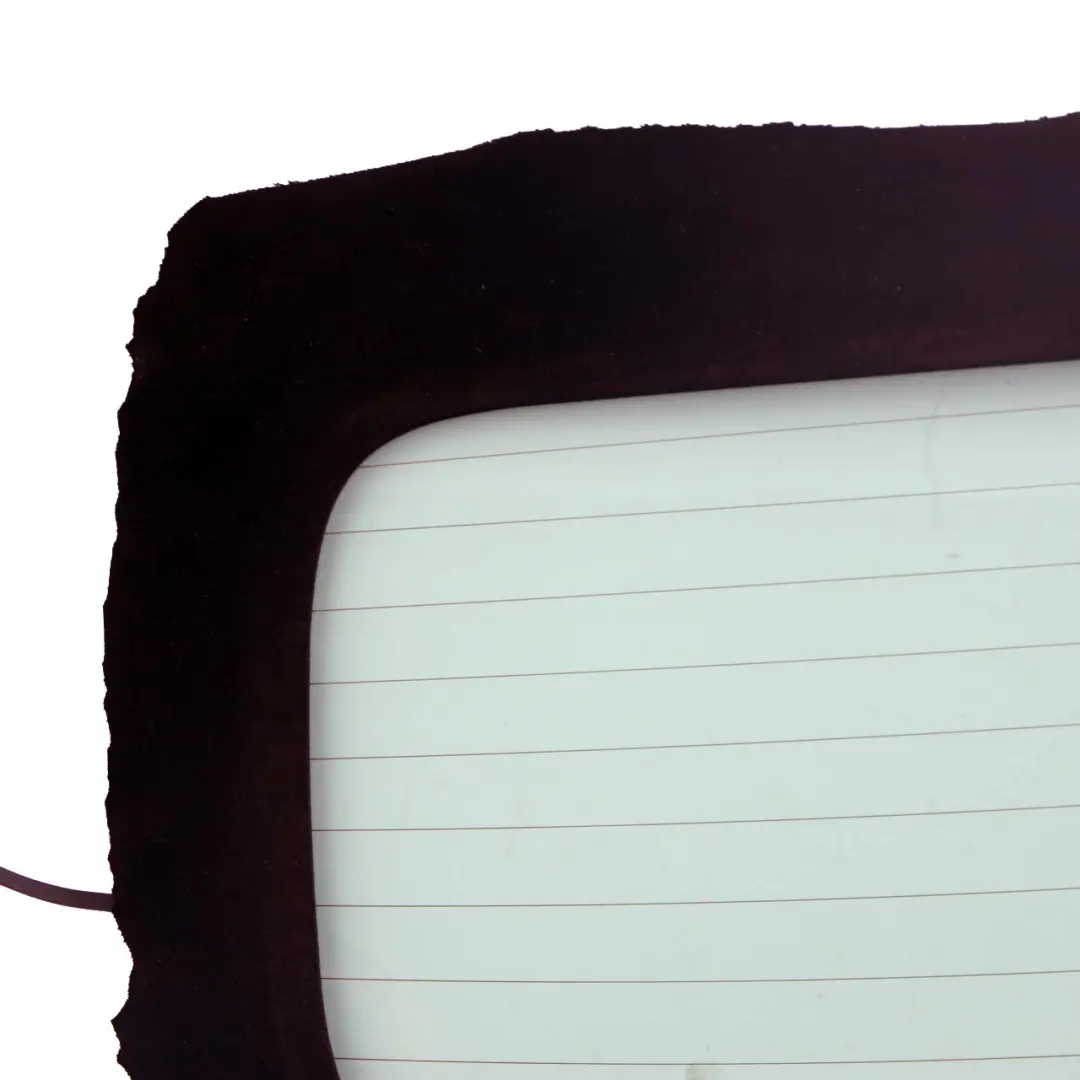 BMW 2 F23 Cabrio Folding Soft Top Rear Window Glass Glazing Green AS2 - SKU 7421834-1 - Part number 7421834