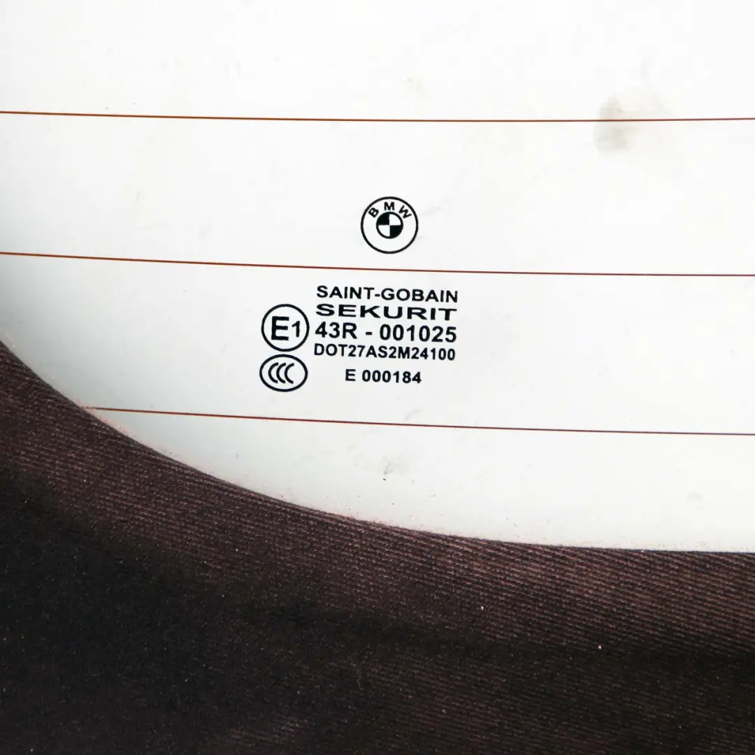 Folding Soft Top Rear Window Glass Glazing Green AS2 to BMW 2 F23 Cabrio with Part number 7421834 BMW 2 F23 Cabrio Folding Soft Top Rear Window Glass Glazing Green AS2 - SKU 7421834-1 - Part number 7421834