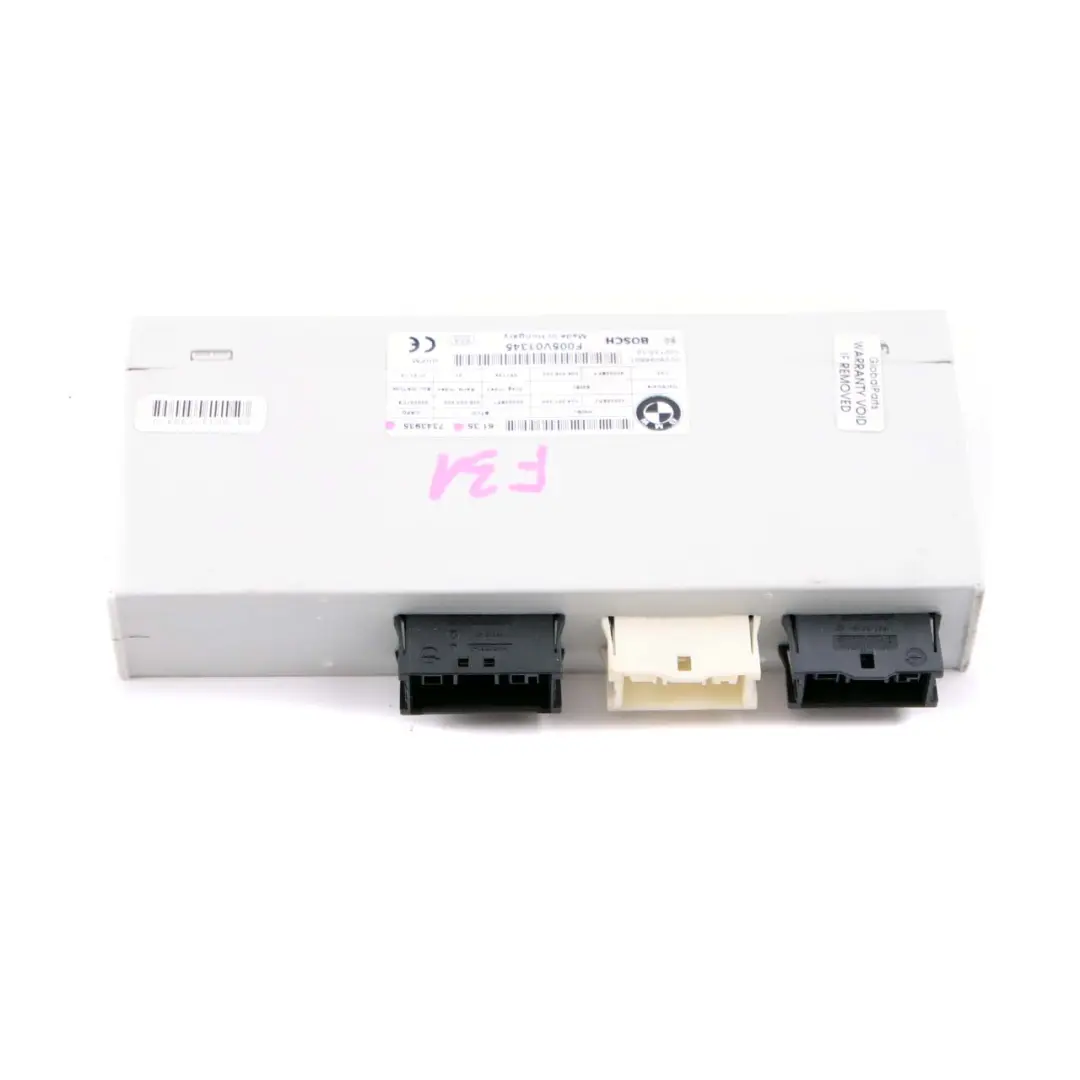 BMW F31 F15 F16 F36 Module Contrôle Couvercle Coffre Arrière - SKU 7343935 - Numéro de pièce 7343935