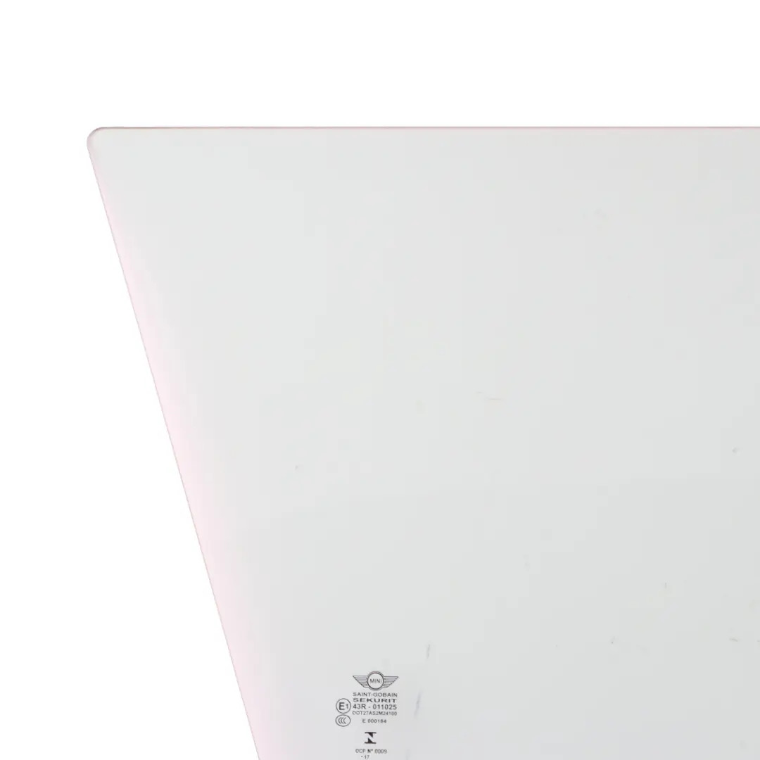 Cristal Mini Clubman F54 Puerta Delantera Derecha Cristal AS2 para con número de pieza 7344132 Cristal Mini Clubman F54 Puerta Delantera Derecha Cristal AS2 - SKU 7344132 - Número de pieza 7344132