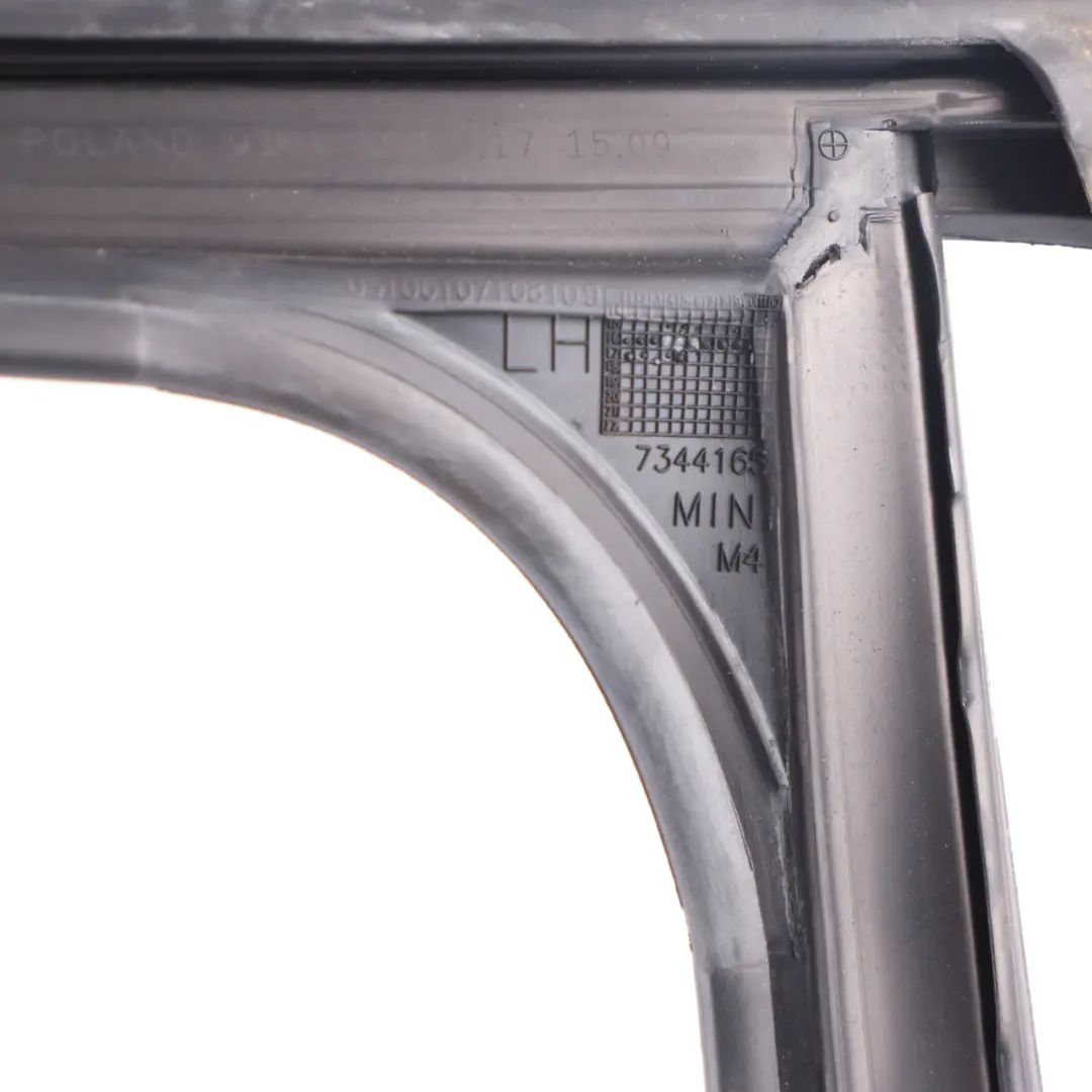  Fenster Führung Mini Clubman F54 Hinten Links Tür Dichtung Rahmen - SKU 7344165 - Teilenummer 7344165
