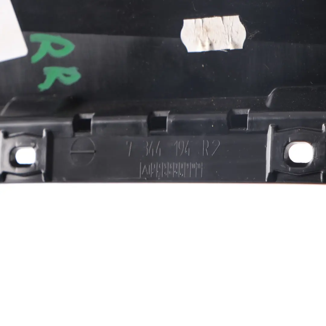 Porta B Colonna Cover Modanatura Esterna Posteriore Destra per Mini Cooper F54 con numero di parte 7344194 Mini Cooper F54 Porta B Colonna Cover Modanatura Esterna Posteriore Destra - SKU 7344194 - Numero di parte 7344194