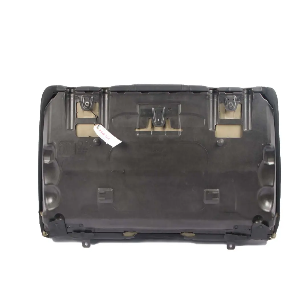 Backrest BMW F23 Cabrio Convertible Bench Couch Sofa Black Leather to Rear Seat with Part number 7344321 Rear Seat Backrest BMW F23 Cabrio Convertible Bench Couch Sofa Black Leather - SKU 7344321 - Part number 7344321