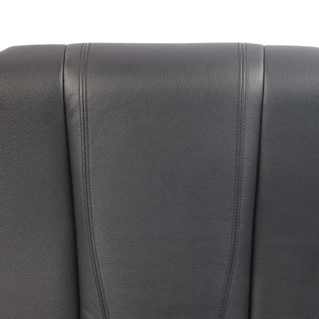 Backrest BMW F23 Cabrio Convertible Bench Couch Sofa Black Leather to Rear Seat with Part number 7344321 Rear Seat Backrest BMW F23 Cabrio Convertible Bench Couch Sofa Black Leather - SKU 7344321 - Part number 7344321