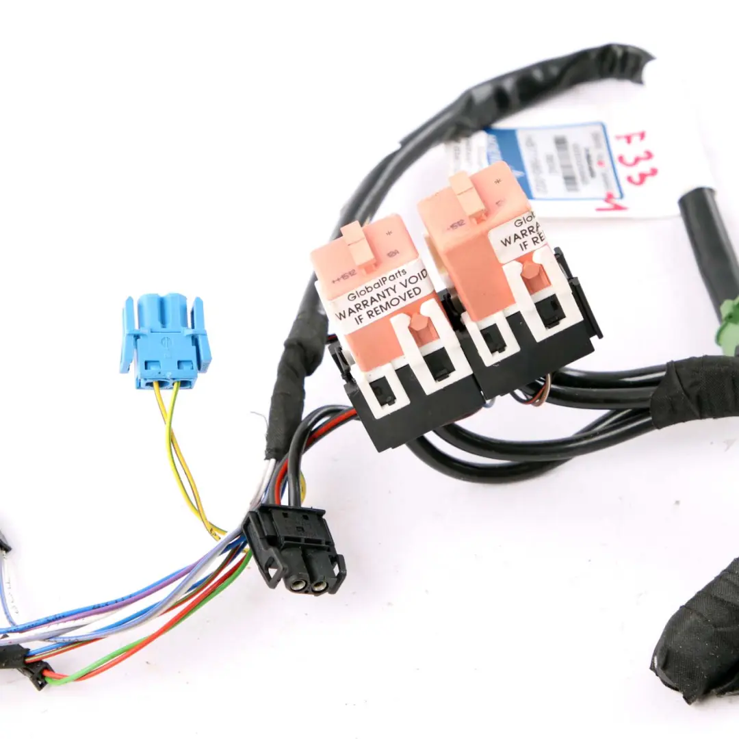 Hydraulic Pump Cable Wiring Loom Folding Top to BMW F33 F83 M4 Convertible with Part number 7344440 BMW F33 F83 M4 Convertible Hydraulic Pump Cable Wiring Loom Folding Top - SKU 7344440-1 - Part number 7344440