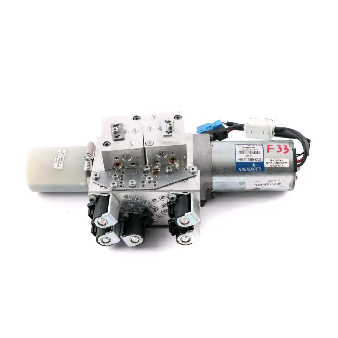 Pompa Silnik Dachu Dachowa do BMW F33 F83 M4 o numerze 7344440 BMW F33 F83 M4 Pompa Silnik Dachu Dachowa - SKU 7344440 - Numer Części 7344440